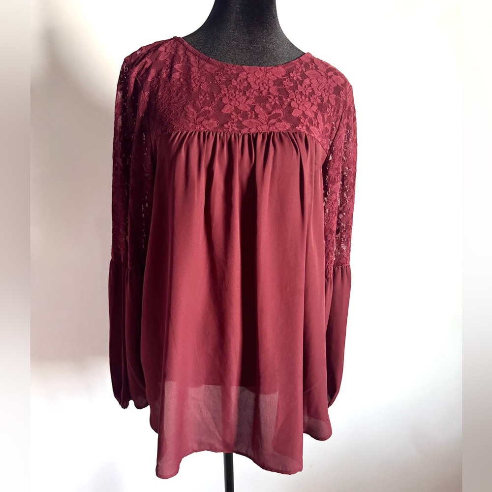 Lacy London Times Long Sleeve 1X